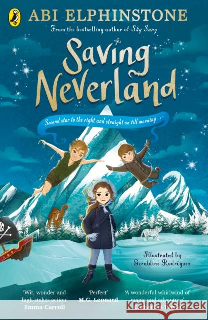 Saving Neverland Abi Elphinstone 9780241473344 Penguin Random House Children's UK - książka