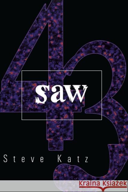 Saw Steve Katz 9781573660464 Fiction Collective Two - książka