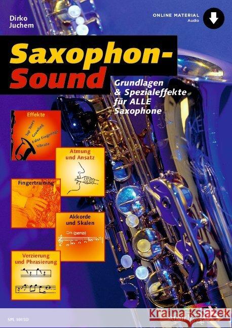 Saxophon-Sound Juchem, Dirko 9783795730635 Schott Music, Mainz - książka