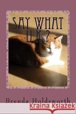 Say What U.K.? Brenda McGee Holdsworth Adren Marie Mitchell Bardett Evan McGee 9781542852685 Createspace Independent Publishing Platform - książka
