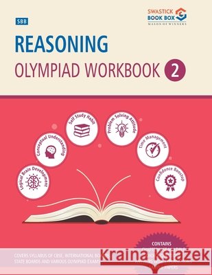 SBB Reasoning Olympiad Workbook - Class 2 Preeti Goel 9788194013464 Swastick Book Box - książka
