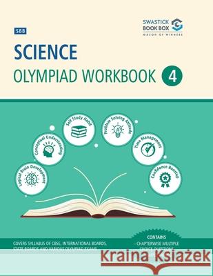 SBB Science Olympiad Workbook - Class 4 Preeti Goel 9788194145851 Swastick Book Box - książka