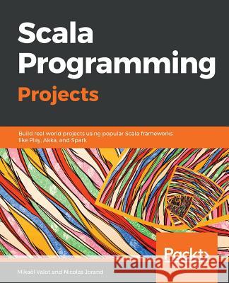 Scala Programming Projects Mikael Valot Nicolas Jorand 9781788397643 Packt Publishing - książka