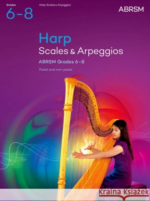 Scales and Arpeggios for Harp, ABRSM Grades 6-8, from 2025 ABRSM 9781786016331 The Associated Board of the Royal Schools of  - książka