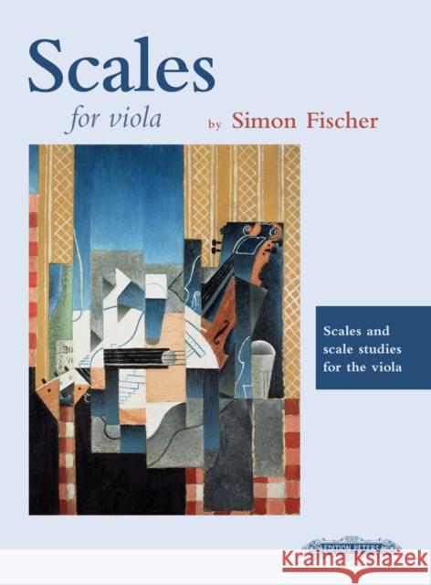 Scales and Scale Studies for Viola Simon Fischer 9781843670582 Edition Peters - książka