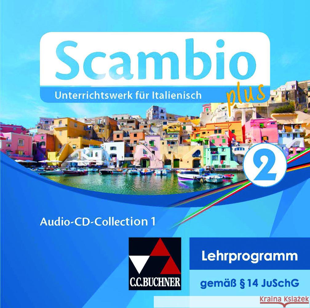 Scambio plus Audio-CD-Collection 2 Bentivoglio, Antonio, Bernabei, Paola, Campagna, Anna 9783661391472 Buchner - książka