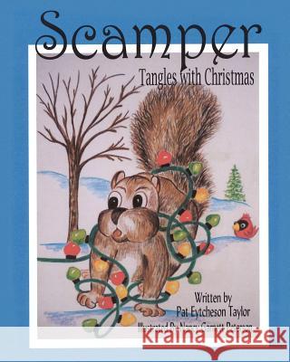 Scamper Tangles with Christmas Pat Eytcheson Taylor 9780984563043 Catch-A-Winner Publishing, LLC - książka