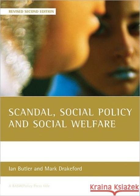 Scandal, Social Policy and Social Welfare Butler, Ian 9781861347466  - książka