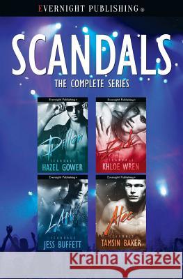 Scandals Hazel Gower Khloe Wren Jess Buffett 9781773391311 Evernight Publishing - książka