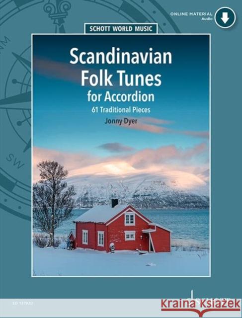 Scandinavian Folk Tunes for Accordion: 61 Traditional Pieces. accordion.  9781847615565 Schott Music Ltd.,  London - książka