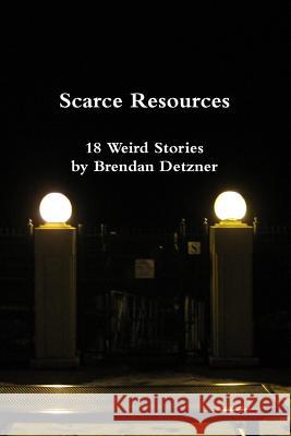 Scarce Resoures Brendan Detzner 9780578091945 Attack Rabbit Press - książka