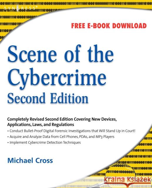 Scene of the Cybercrime  Shinder 9781597492768  - książka