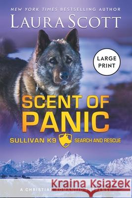 Scent of Panic Large Print Laura Scott 9781962275538 Laura Iding - książka