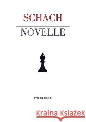 Schachnovelle Stefan Zweig 9783751956277 Books on Demand - książka