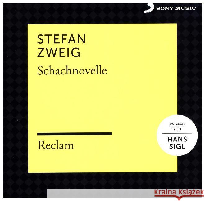 Schachnovelle, 3 Audio-CDs Zweig, Stefan 0889854402129 Sony Music Entertainment - książka