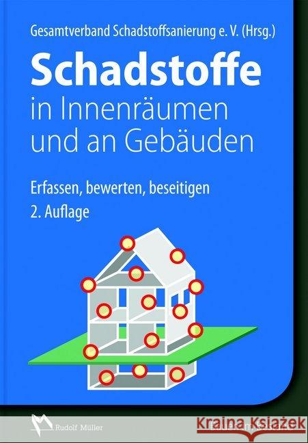 Schadstoffe in Innenräumen und an Gebäuden : Erfassen, bewerten, beseitigen  9783481030926 Verlagsges. Müller - książka