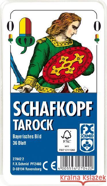 Schafkopf / Tarock, Bayerisches Bild (Spielkarten)  4005556270422 Schmid, F. X. - książka