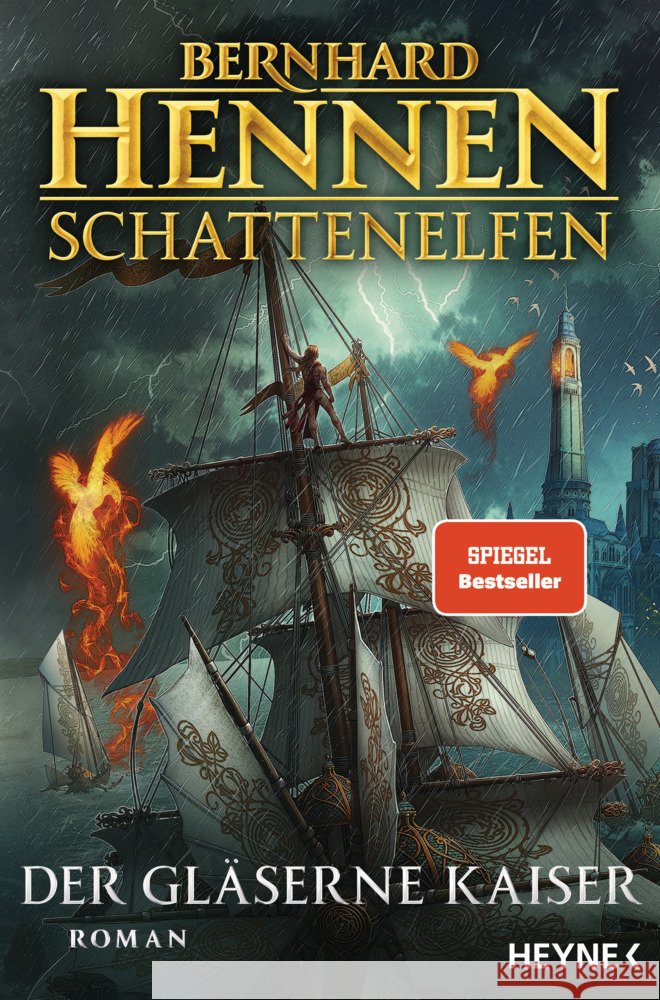 Schattenelfen - Der Gläserne Kaiser Hennen, Bernhard 9783453273337 Heyne - książka