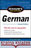 Schaum's Easy Outlines: German Gschossmann-Hendershot, Elke 9780071760584 0