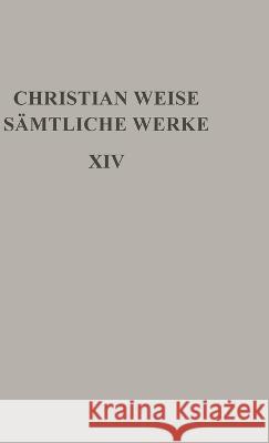 Schauspiele I Christian Weise Nicolas Vo 9783110743531 de Gruyter - książka