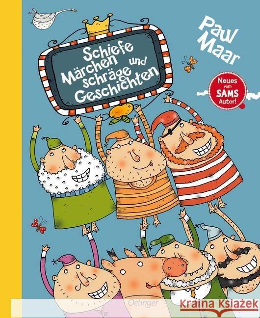 Schiefe Märchen und Schräge Geschichten Maar, Paul 9783789104442 Oetinger - książka