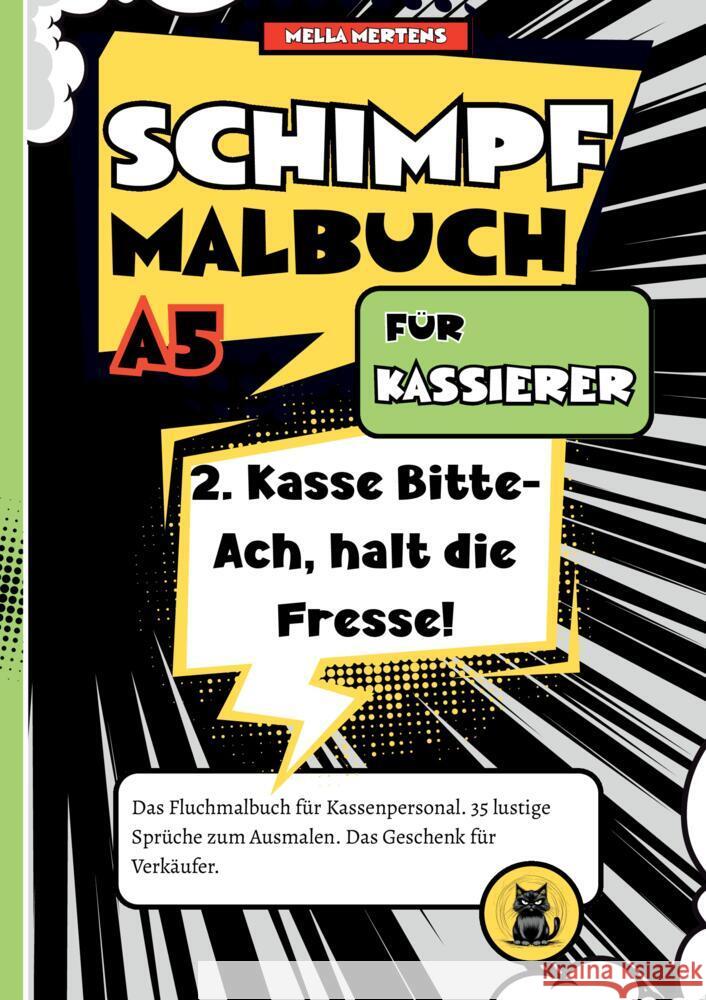 Schimpfmalbuch für Kassierer Mertens, Mella 9783384767073 tredition - książka
