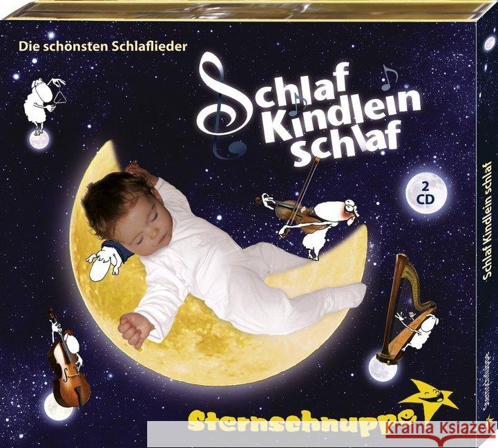 Schlaf Kindlein schlaf, 2 Audio-CDs : Die schönsten Schlaflieder Sarholz, Margit; Meier, Werner 9783932703737 Sternschnuppe - książka