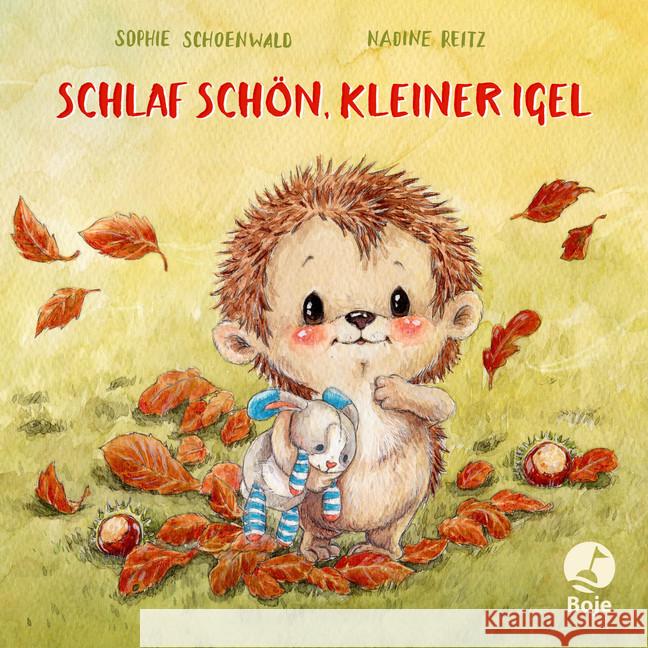 Schlaf schön, kleiner Igel Schoenwald, Sophie; Reitz, Nadine 9783414825216 Boje Verlag - książka