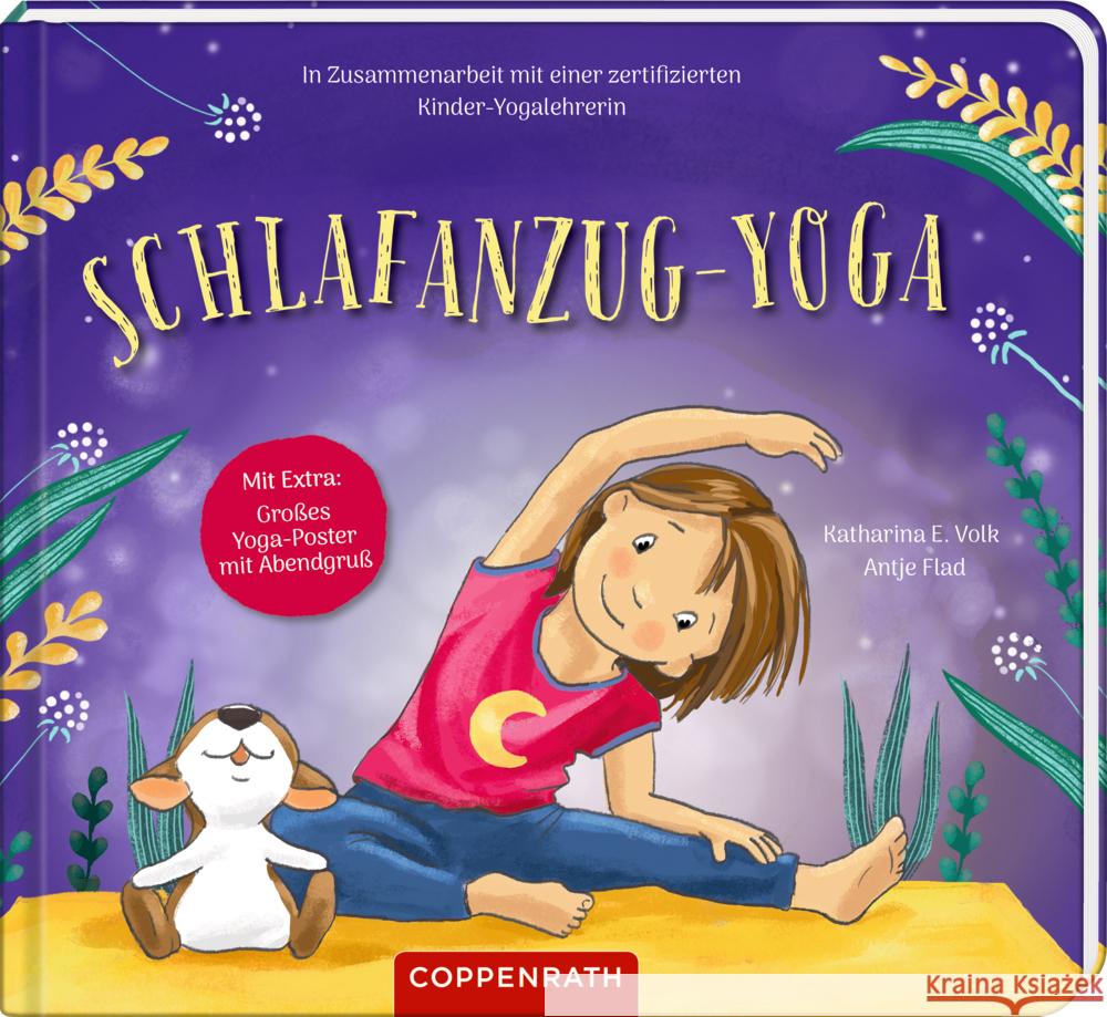 Schlafanzug-Yoga Volk, Katharina E. 9783649641445 Coppenrath, Münster - książka