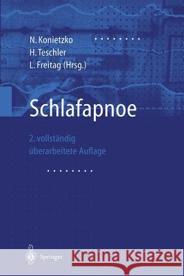 Schlafapnoe Nikolaus Konietzko Helmut Teschler Lutz Freitag 9783540602668 Springer - książka