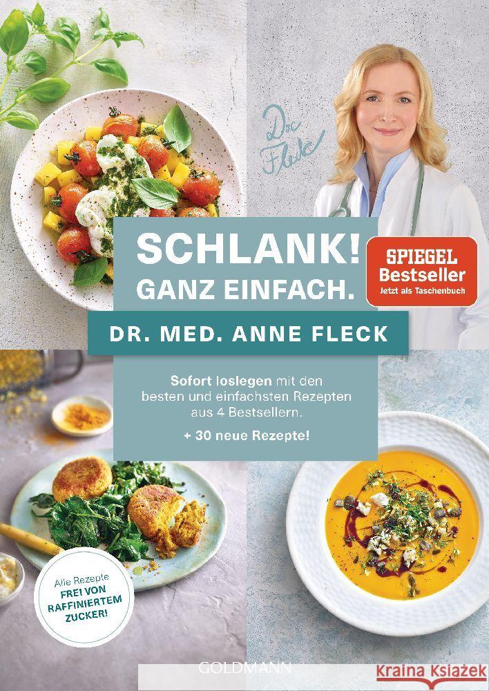 Schlank! Ganz einfach Fleck, Anne 9783442179909 Goldmann - książka