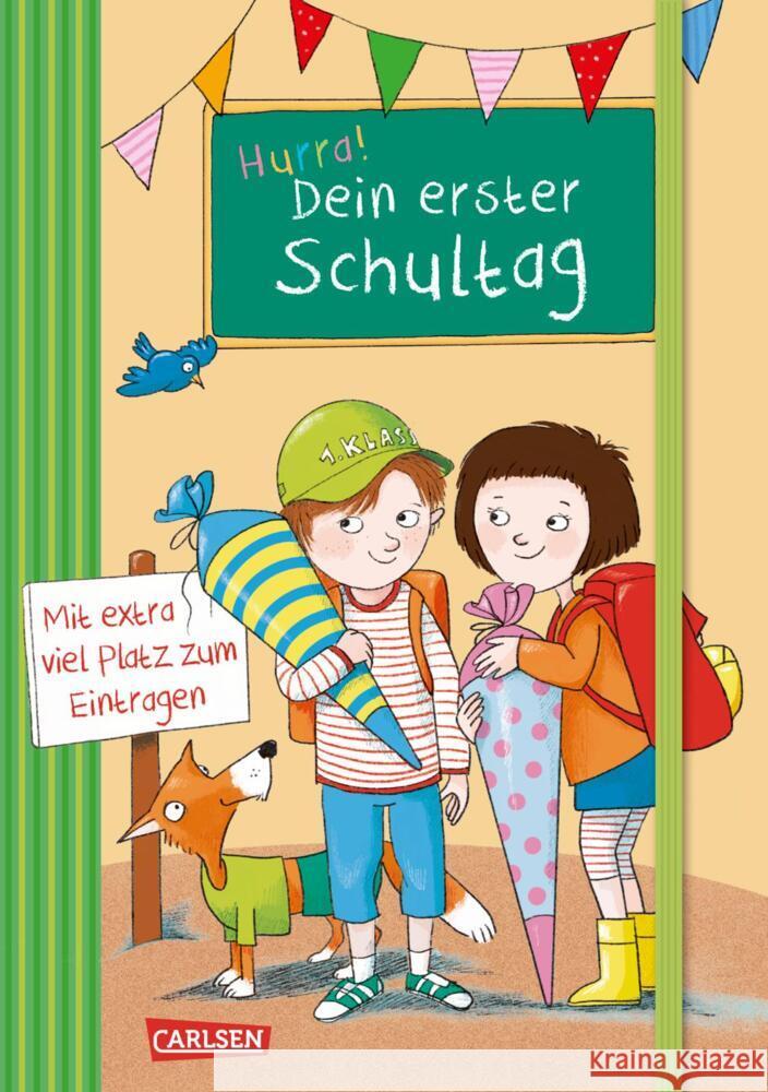 Schlau für die Schule: Hurra! Dein erster Schultag  9783551191106 Carlsen - książka