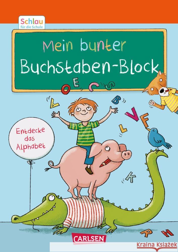 Schlau für die Schule: Mein bunter Buchstaben-Block Mildner, Christine 9783551189967 Carlsen - książka