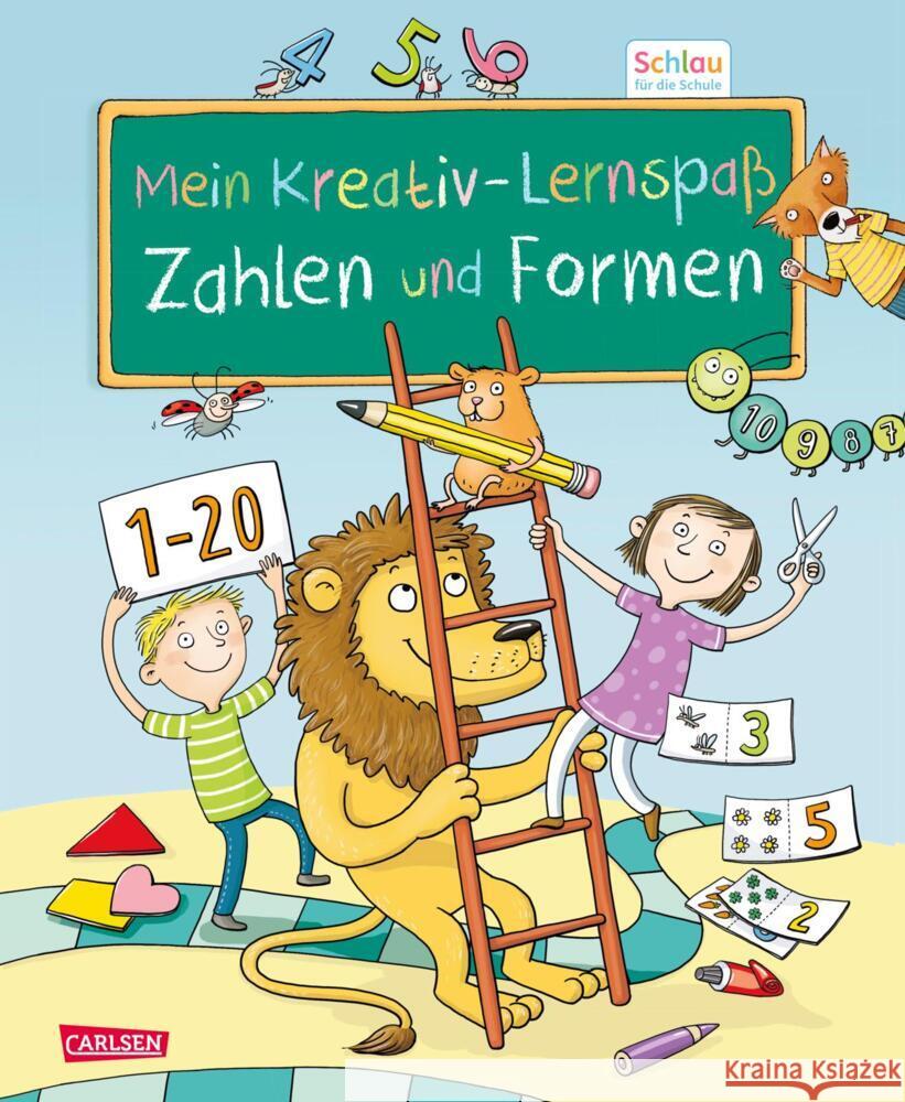 Schlau für die Schule: Mein Kreativ-Lernspaß: Zahlen und Formen Mildner, Christine 9783551190512 Carlsen - książka