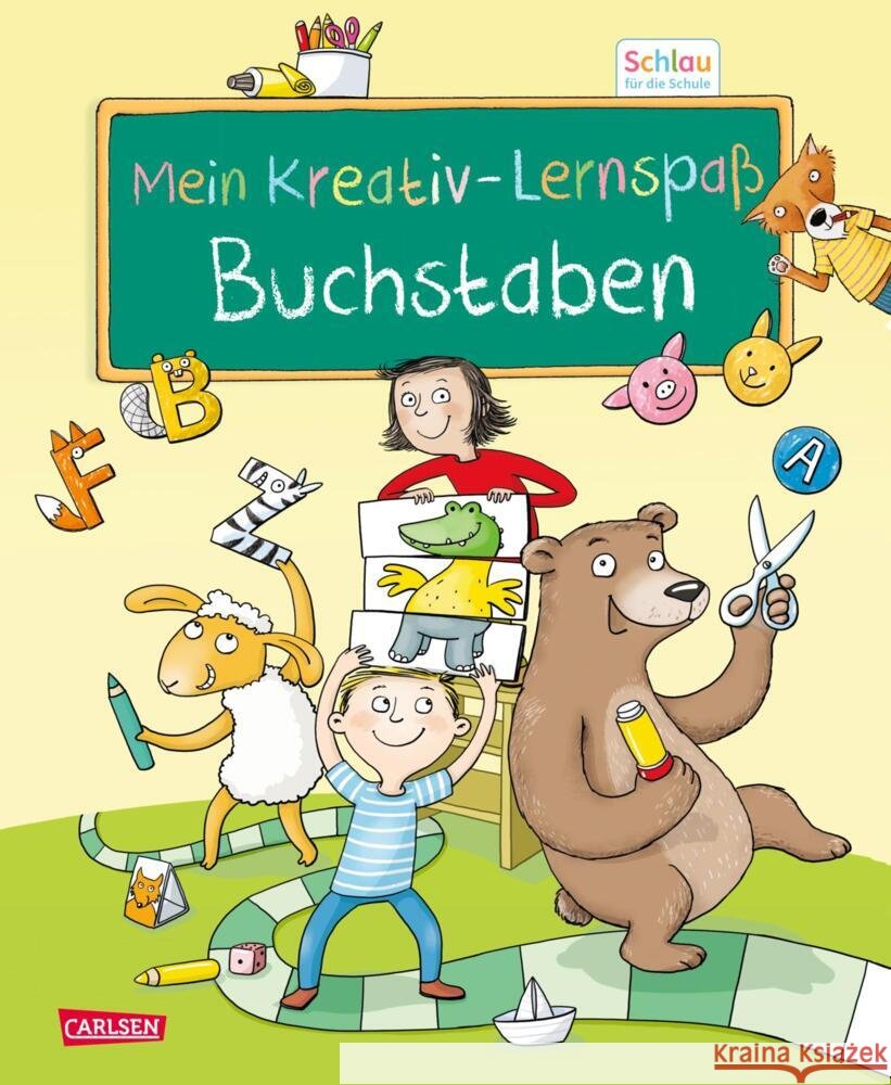 Schlau für die Schule: Mein Kreativ-Lernspaß: Buchstaben Mildner, Christine 9783551190529 Carlsen - książka