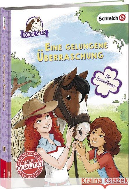 Schleich Horse Club - Eine gelungene Überraschung : Für Leseanfänger  9783960804147 Ameet - książka