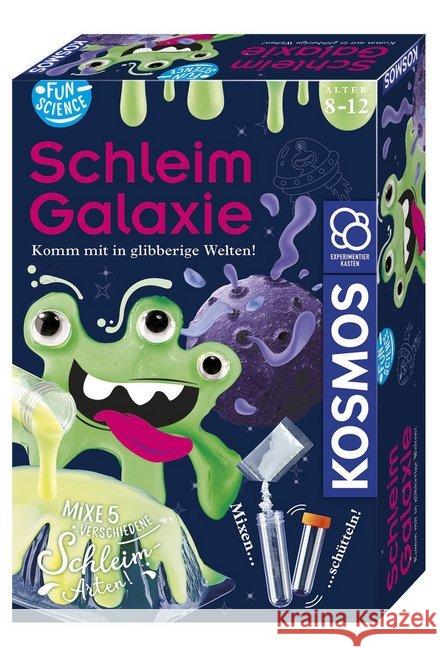 Schleim-Galaxie (Experimentierkasten) : Experimentierkasten. Komm mit in glibberige Welten!  4002051654177 Kosmos Spiele - książka