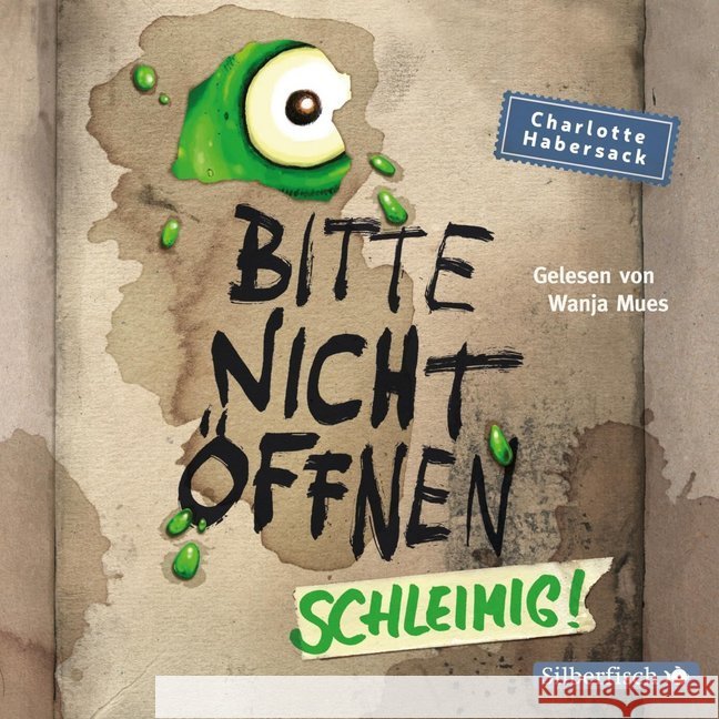 Schleimig!, 2 Audio-CDs : 2 CDs, Lesung. CD Standard Audio Format. Gekürzte Ausgabe Habersack, Charlotte 9783867423465 Silberfisch - książka