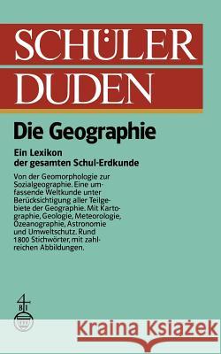 Schülerduden: Die Geographie Hanle, Adolf 9781468405897 Birkhauser - książka