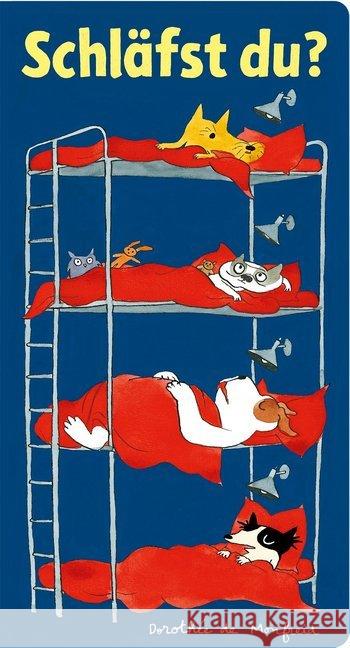 Schläfst du? Monfreid, Dorothée de 9783956401381 Reprodukt - książka