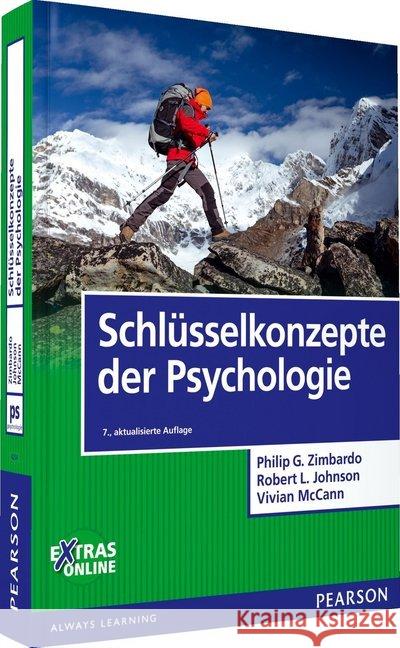 Schlüsselkonzepte der Psychologie : Extras Online Zimbardo, Philip G.; Johnson, Robert L.; McCann, Vivian 9783868942545 Pearson Studium - książka