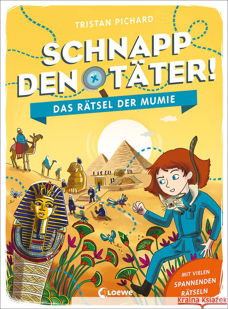 Schnapp den Täter! - Das Rätsel der Mumie Pichard, Tristan 9783743213371 Loewe - książka