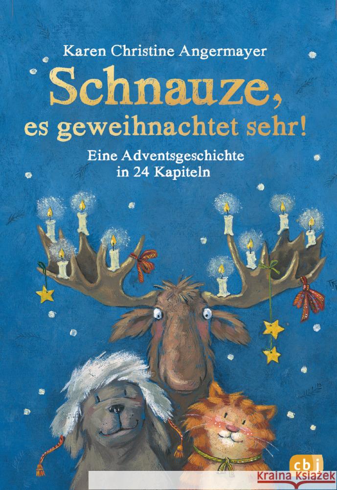 Schnauze, es geweihnachtet sehr! Angermayer, Karen Chr. 9783570179789 cbj - książka