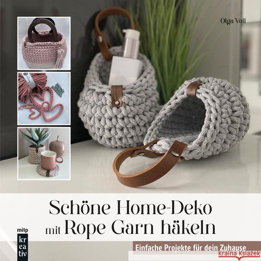 Schöne Home-Deko mit Rope Garn häkeln Voll, Olga 9783747509067 MITP - książka