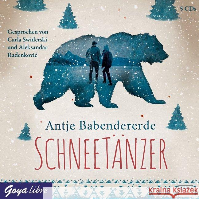 Schneetänzer, 5 Audio-CDs : CD Standard Audio Format, Lesung Babendererde, Antje 9783833740848 Jumbo Neue Medien - książka