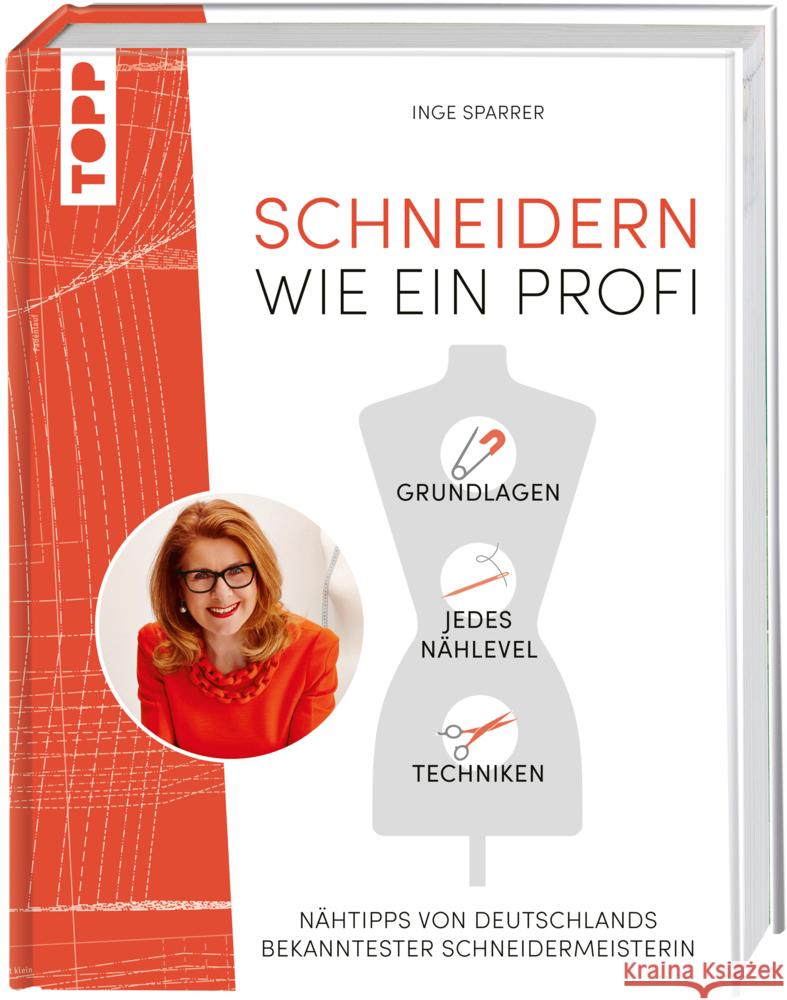 Schneidern wie ein Profi Sparrer, Inge 9783735871923 Frech - książka