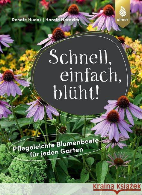 Schnell, einfach, blüht : Pflegeleichte Blumenbeete für jeden Garten Hudak, Renate; Harazim, Harald 9783818600853 Verlag Eugen Ulmer - książka