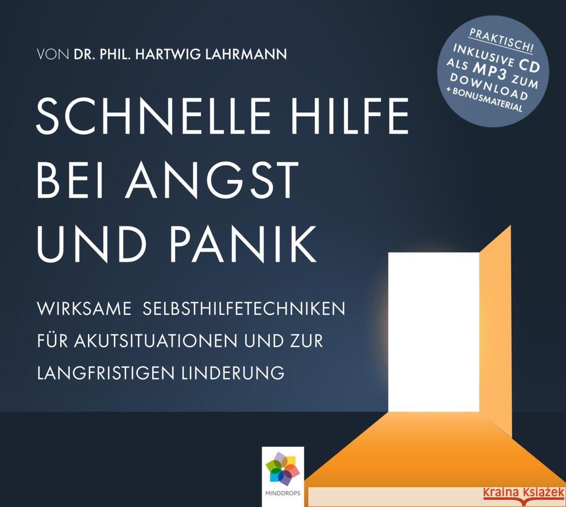 SCHNELLE HILFE BEI ANGST UND PANIK Lahrmann, Hartwig 9783906837086 minDDrops - książka