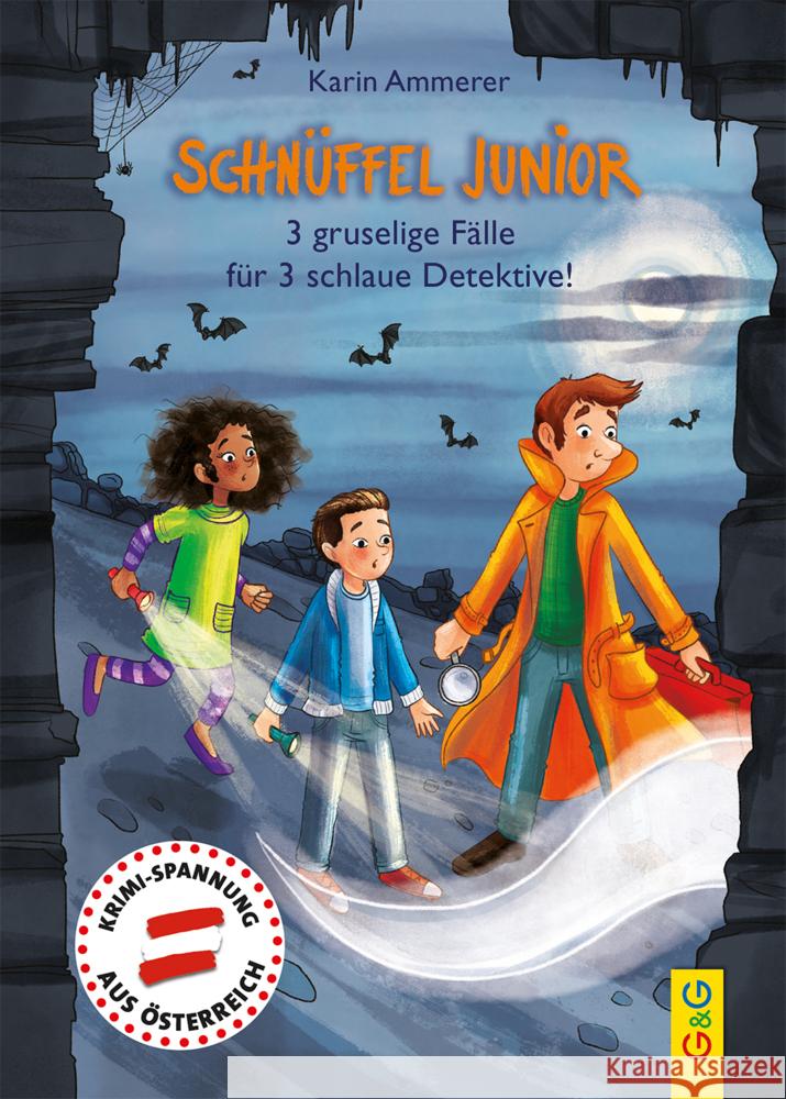 Schnüffel Junior - 3 gruselige Fälle für 3 schlaue Detektive! Ammerer, Karin 9783707423815 G & G Verlagsgesellschaft - książka