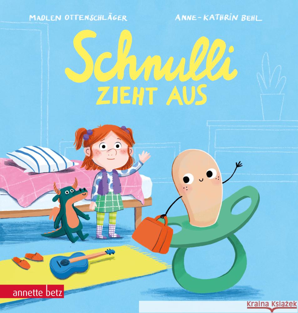 Schnulli zieht aus - Ein 'Pappbilderbuch, dass Kinder beim Abschied vom Schnuller unterstützt Ottenschläger, Madlen 9783219119886 Betz, Wien - książka